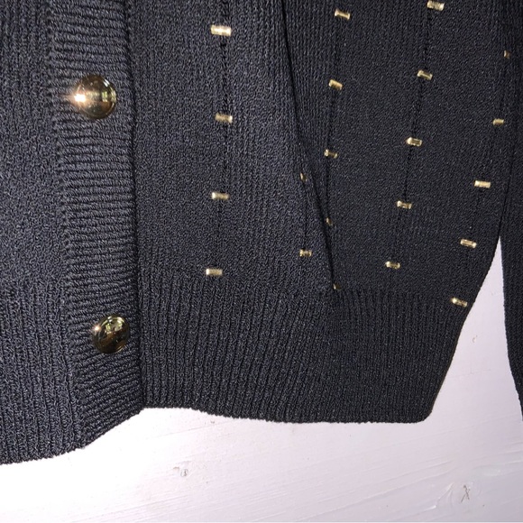 St. John Sport Santana Knit Cardigan, small - Picture 4 of 6